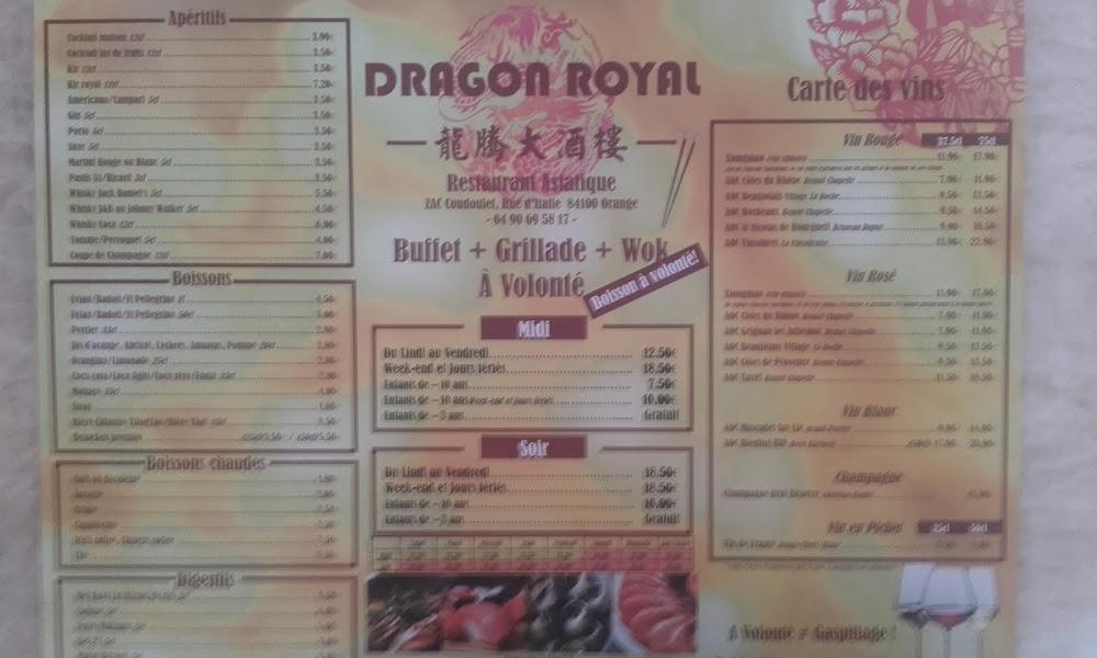 Dragon royal - Menu Image 4